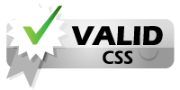 Valid CSS!